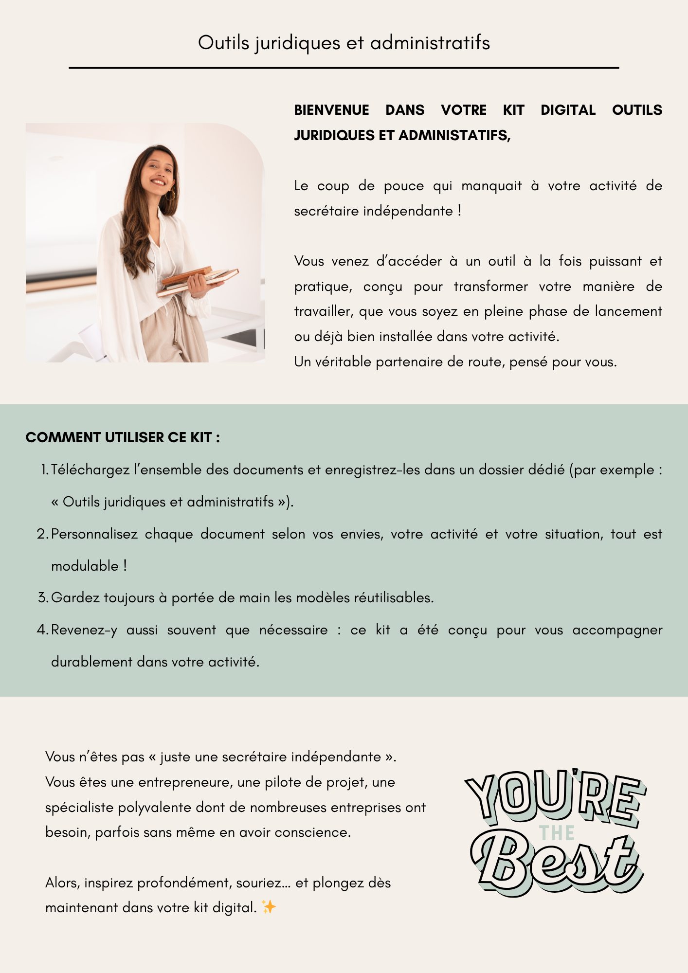Kit digital Outils juridiques et administratifs