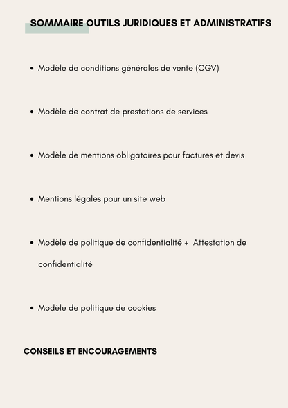 Kit digital "Édition PREMIUM" - Collection de 4 kits + Le Starter Pack Templates