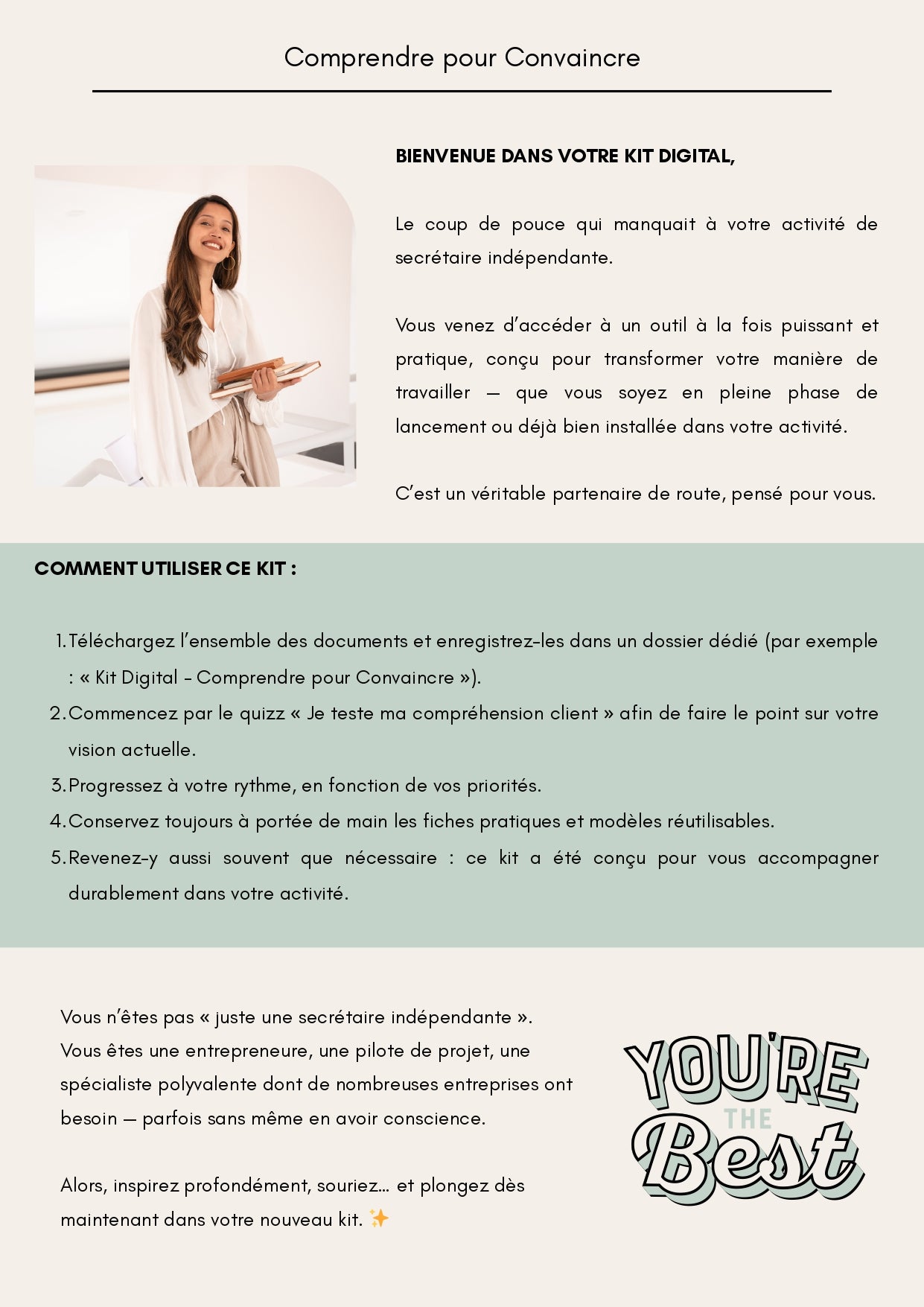Kit digital Comprendre pour Convaincre